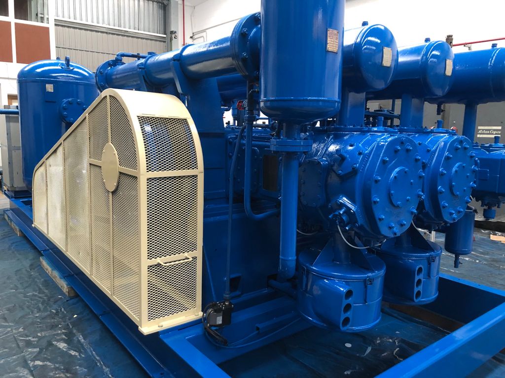 Retrofit or reconditioning of ABC compressors