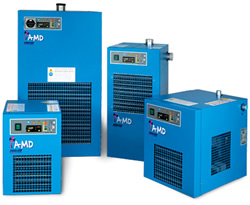 AMD dryers for HPP facilities